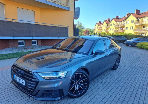 Audi S8 cena 429999 przebieg: 99000, rok produkcji 2020 z Wałbrzych małe 596